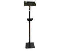 Soporte De Suelo 120 Cm 360° Giratorio 180° Inclinable Con Cerradura Para iPad
