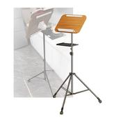 Soporte de suelo ajustable con ruedas de freno para hojas de música, recetas y libros de texto, altura personalizable para un uso versátil