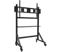 Soporte TV TooQ Optimus móvil ruedas altura ajustable 60-105" 120 kg