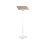 Soporte de suelo ajustable para leer, ajuste de ángulo de 180°, se adapta a partituras, recetas, libros de texto