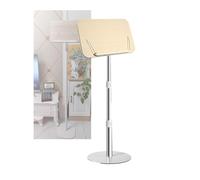 Soporte de suelo ajustable para libros de música, recetas y libros de texto, soporta 25 kg, altura de 45 a 75 cm, ayuda perfecta para leer