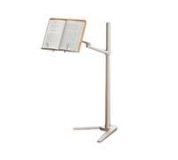 Soporte de suelo ajustable para libros y partituras, ángulo de 180° y personalización de altura, ideal para leer y cocinar