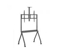 Soporte de suelo con ruedas aisens ft86fe-369 para tv de 55-100'/ hasta 120kg