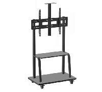 soporte de suelo con ruedas approx para pantalla de 60 - 100 fijo max. vesa 600x600 hasta 100kg