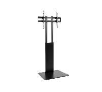 Soporte de piso Equip 650615 para TV 37-75" altura ajustable inclinable negro
