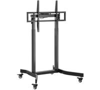 Soporte de suelo extraíble para televisores de 55 a 100 (negro) - EQUIP