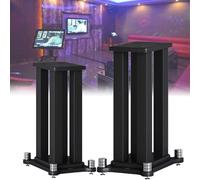 Soporte de Suelo for Altavoces, monitores de Estudio inalámbricos, Soportes for Altavoces Resistentes, fácil de Instalar(80cm)