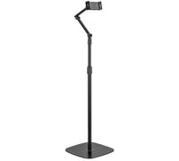 Soporte de Suelo Aisens MSF3P-301 Giratorio Inclinable Altura Ajustable Negro