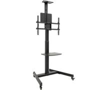 TooQ Soporte de suelo FS1184M-B inclinable con ruedas para TV 35-70" hasta 70 kg