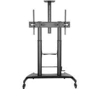 Soporte de Suelo Inclinable con Ruedas y Manivela Aisens FT100TE-123 para TV 60-100/ hasta 100kg