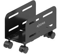 Aisens soporte metÁlico ajustable de suelo para cpu, negro