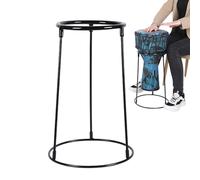 Soporte De Suelo Para Batería - Estante De Percusión Negro, Suministros Para Instrumentos Musicales | Soporte De Tambor Africano Ajustable De Acero Al Carbono | Para Adultos, Principiantes, Músicos, M