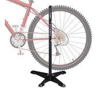 Soporte de suelo para bicicleta - Portabicicletas portátil, mecánico, soporte para bicicletas de montaña de carretera, soporte ajustable para estacionamiento de garaje, fácil mantenimiento y