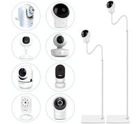 Soporte de suelo para monitor de bebé de altura ajustable de 69.8 pulgadas para Owlet, Infant Optics DXR-8 Pro, Eufy Spaceview/Spaceview Pro/Spaceview S, Nanit Pro, Motorola Baby Monitor y cámaras con