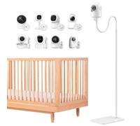 Soporte de suelo para monitor de bebé, soporte universal para monitor de bebé, altura ajustable de 95 a 175 cm, compatible con HelloBaby, VTech, TP-Link, Babysense, Boifun y todas las cámaras con