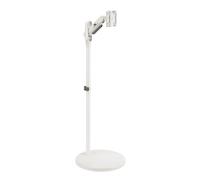 Soporte de suelo para monitor/TV móvil Maclean resorte de gas, 17"-35"