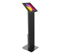 KIMEX Soporte de Suelo Universal para Tablets Apple iPad y Samsung Galaxy Tab 10.9''-11'', Negro, Antirrobo con Llave, Inclinación 30°, Modo Horizontal o Vertical