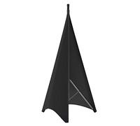 Soporte de suelo para trípode triangular de DJ de 2 caras