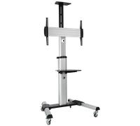 Soporte de suelo para tv con ruedas de 37 a 70 pulgadas 83x120x70cm hasta 50 kg