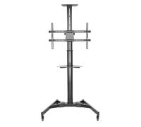 Soporte de suelo para tv con ruedas de 37 a 70 pulgadas 91x129x68cm hasta 50 kg