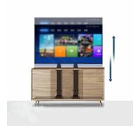 asdchZen Soporte suelo TV LCD – Motorizado altura ajustable con control remoto – Ocultable en armario