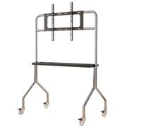 Soporte de Suelo Universal for TV Dormitorio con Estante Almacenamiento, Carrito móvil Ruedas for Pantalla LCD LED 43 a 75 Pulgadas, Soporte televisión, A-con 1