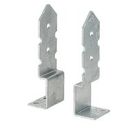 Soporte de sujeción (L x An x Al: 214 x 60 x 50 mm, Número de pares: 1 ud.)