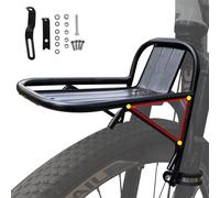 Soporte de sujeción para Cesta de Bicicleta | Soporte de aleación de Aluminio para Capacidad de Carga Estable | Accesorios para portaequipajes, de Soporte para Bicicletas, Inoxidable
