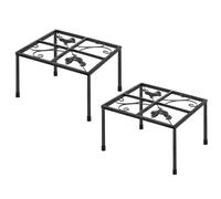 Soporte de Suministro de Agua de Pollo - Base de pezón de Aves de Corral, Plataforma de Suministro de Acero galvanizado | Alto Elevador de Pollo para Reducir los residuos, Base del de riego