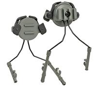 Soporte de suspensión para Auriculares tácticos, Adaptador de riel para Casco Airsoft para Auriculares Comtac (OD)