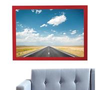 Soporte de tablero magnético, marcos magnéticos adhesivos transparentes | Protector de certificado de nacimiento extraíble No Trace Multifunción para tienda de pared de puerta Pantalla de póster de