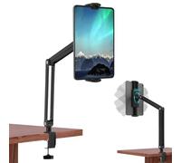 Soporte de Tablet para Cama, Soporte de Escritorio iPad 360 ° Giratorio, para Teléfonos u Otros Dispositivos con Pantalla de 4.7 a 12.9 Pulgadas.