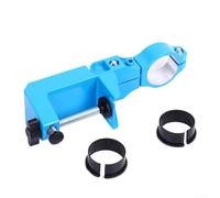 Soporte de taladro ajustable de 360°, soporte de aleación de aluminio resistente para taladros y fresadoras, organizador de taller que ahorra espacio para tareas de carpintería y reparación