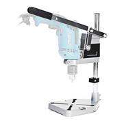 Soporte de taladro ajustable, soporte de taladro móvil para taladro con diámetro de collar 43 mm/38 mm, herramienta de taladro de mano de mesa, soporte de taladro de banco de prensa, banco de trabajo