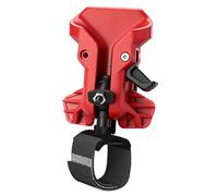 Soporte de taladro autoblocante, clip para cinturón, equipo profesional, categoría de transporte, soporte de herramientas de gancho rápido para carpintero, técnico, fontanero (rojo)