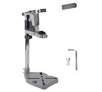 Soporte de taladro eléctrico de doble cabezal, aleación de aluminio resistente, soporte multifunción para taladro, soporte para amoladora, para carpintería, perforación, pulido,