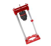 Soporte de Taladro Manual, Soporte de Fijación de Aleación de Aluminio de Mano con Localizador de Orificio de Bisagra de 35mm para Taladros Eléctricos Manuales, Taladros de Banco