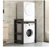 Soporte de tambor de altura ajustable para lavadora de carga frontal, soporte versátil para ropa sucia, diseño que ahorra espacio para soluciones de secado eficientes.