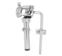 Soporte de Tambor de Metal de un Brazo con Alta Capacidad de Carga, Adecuado para Tipos de Tambor Tom, Conveniente y Práctico, Ideal para Principiantes o Bateristas