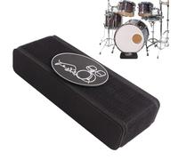 Soporte de tambor | Fijador para bombo - Alfombrilla antideslizante antiruido para estudio de grabación de ensayos banda clases de música desde - Práctica casa estudio grabación banda