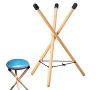 Soporte de tambor | Soporte de tambor de acero Estructura de soporte sólido - Soporte de tambor pesado de acero, soporte de giro ajustable, soporte de tambor antideslizante portátil para lengüeta de