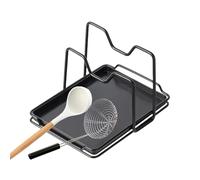 Soporte de tapa de cacerola,Soporte para ollas con escurridor - Plan de trabajo para tapa,Para el hogar, la universidad, el dormitorio, la autocaravana, las amas de casa, las madres
