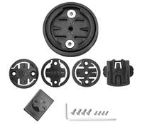 Soporte de tapa superior para computadora de bicicleta, soporte de vástago Garmin compatible con Garmin 25 200 130 500 510 520 520 800 810 820 1000 1030, Wahoo Elemnt, Bryton, Cateye Cycling GPS