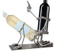 Soporte de taquilla de vino - Estilo Steampunk de mostrador, Organizador de licor de decoración de bar de cabeza de muerte | Accesorio de exhibición de bebidas elegante y herramienta decorativa de