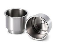 Soporte de Taza, Acero Inoxidable Resistente a la Corrosión Soporte de Botella Duradero para Barco, Caravana, Exterior y Actividades al Aire Libre