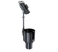Soporte de taza de automóvil: soporte de botella de agua del soporte del teléfono ajustable, soporte de bebida extensible | Accesorio interior de coche versátil para tazas embotelladas en t