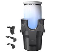 Soporte De Taza De Coche Para Asiento Trasero | Organizador Trasero Del Asiento Con Soporte De La Bandeja | Soporte Central Consola Multifuncional Para Ventilación Automática, Accesorios De Viaje P