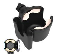 Soporte de taza para cochecito: botella ajustable y montaje de teléfono para pisos, sillas de ruedas, caminantes | Soporte de bebidas para gimnasio, acampar, salidas comunitarias, picnic familiar, fec