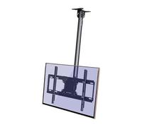 Soporte de techo ajustable para TV de movimiento completo giratorio e inclinable para televisores de 32 a 65 pulgadas, instalación de pernos de expansión de metal resistente, perfecto para cine en