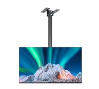 Soporte de techo ajustable para TV inclinable y giratorio para pantallas LCD planas de 12 a 32 pulgadas, soporte universal de techo para TV, diseño resistente para una entrada segura